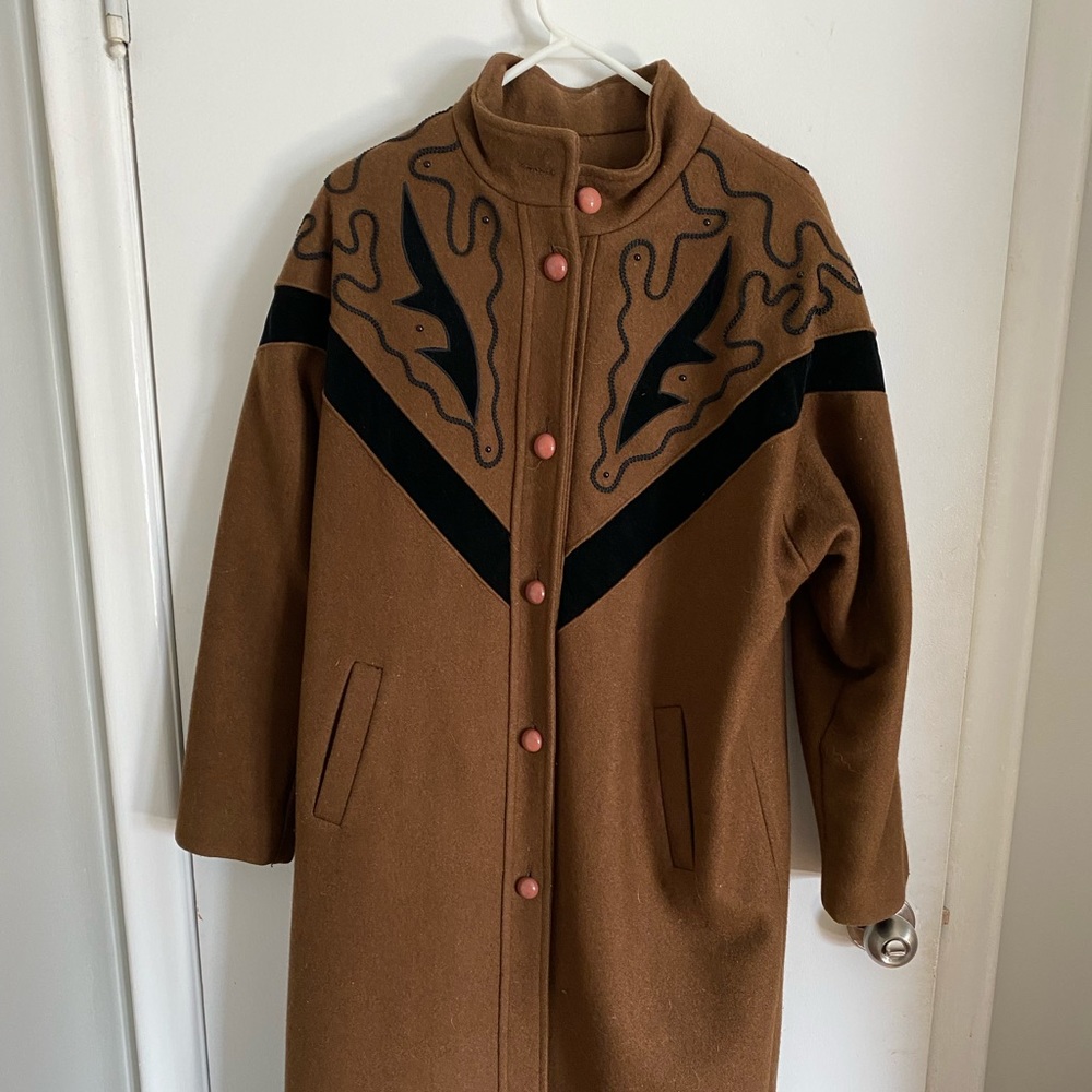VINTAGE OVERSIZED WOOL COAT